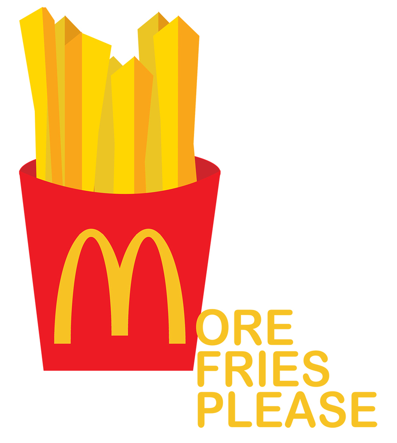 More fries please