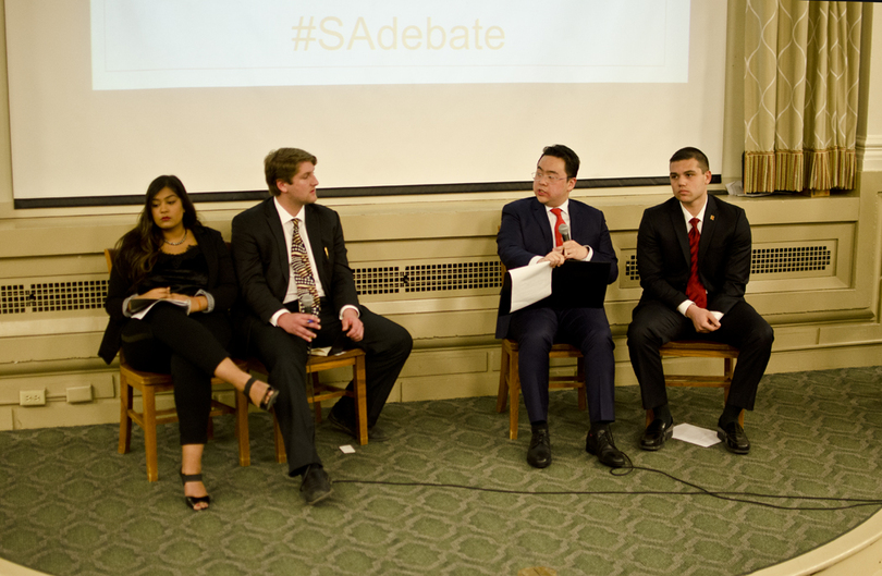 Students react to the second Student Association debate of campaign season