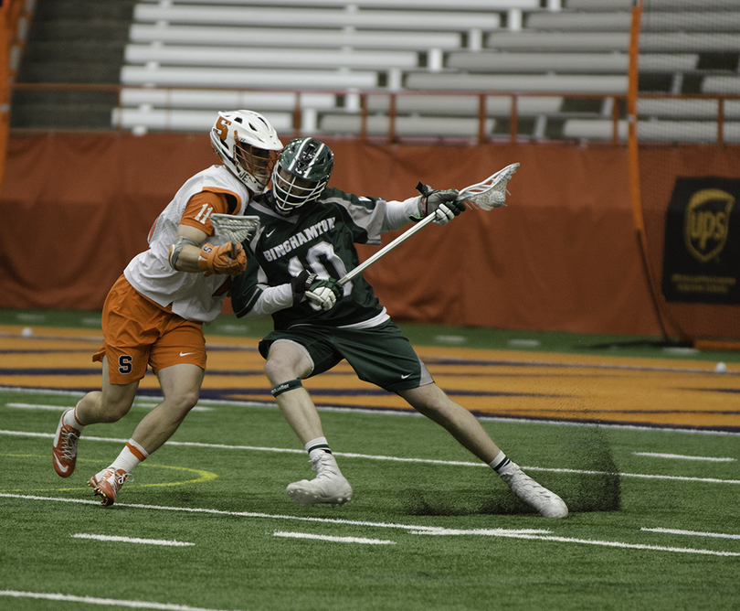 Gallery: No. 1 Syracuse edges Binghamton, 9-8, for ninth straight victory