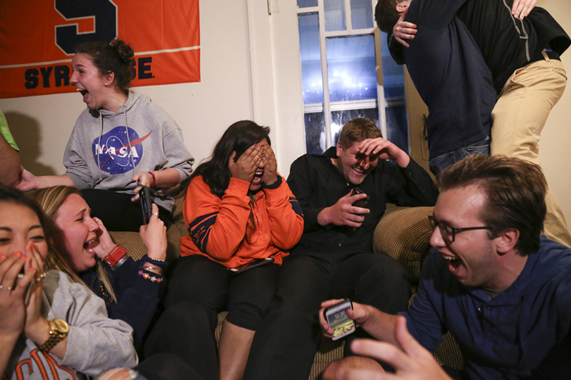 James Franco’s party and Tyler Rossi’s somber wait at Skyhall: A rundown of SA election night