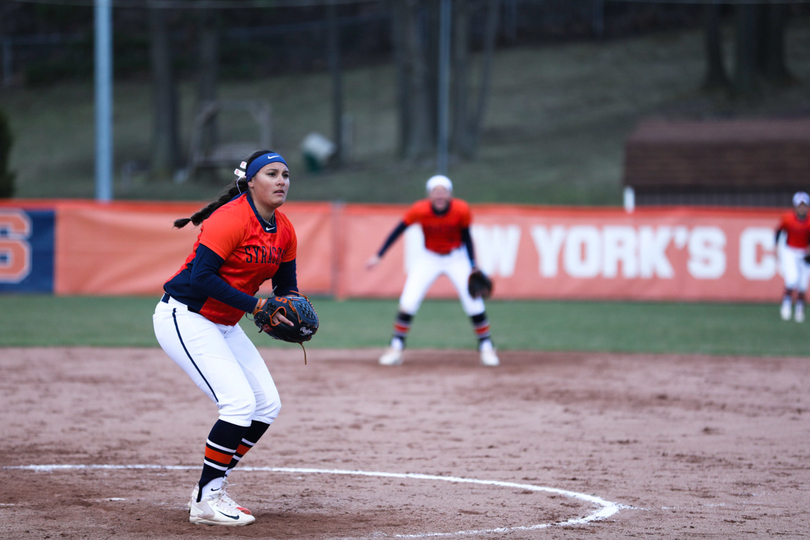 Strong pitching keeps SU in the game in late 3-2 victory over Virginia Tech