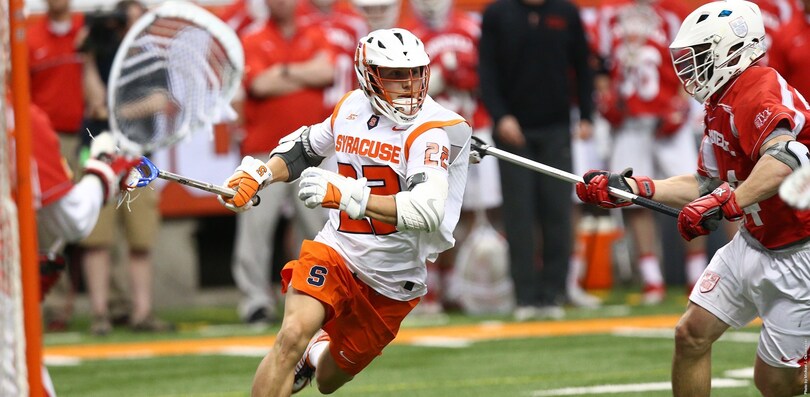 Syracuse senior attack Jordan Evans playing the best lacrosse of his career at just the right time