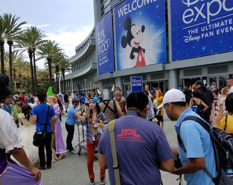 Disney&#8217;s D23 expo includes Oprah, movie previews and lots of line waiting