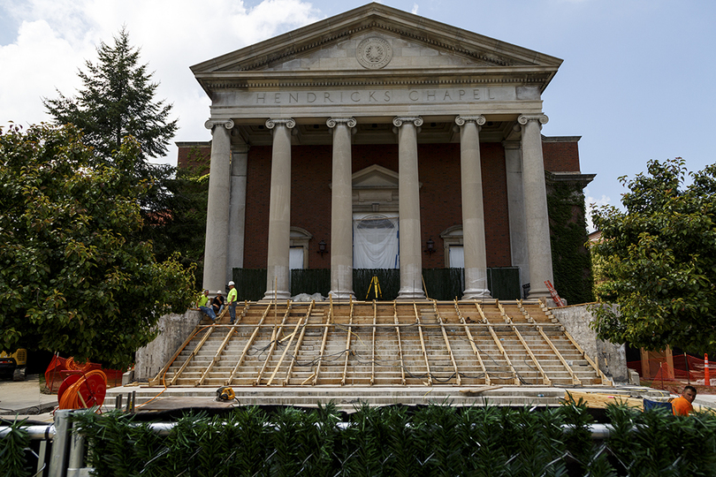 Construction update: Hendricks Chapel work nears completion