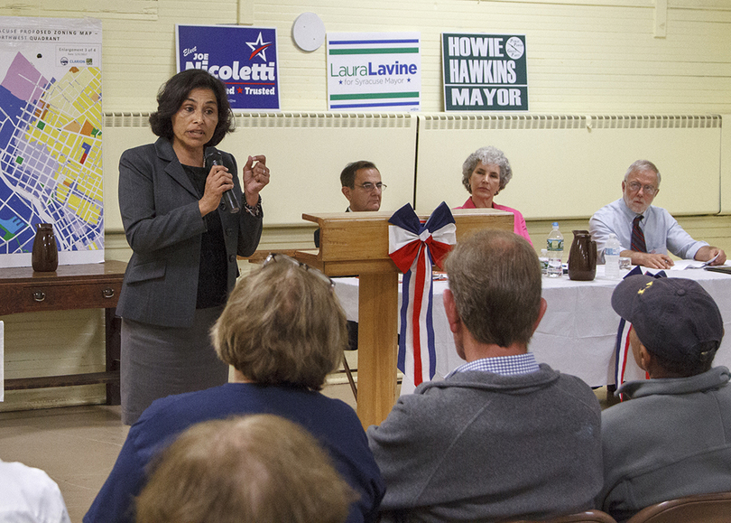 Remaining Democratic mayoral candidates face off in final debate before Tuesday’s primary