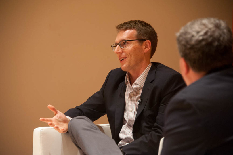 Pulitzer Prize winner David Fahrenthold discusses election coverage of Trump at Syracuse University