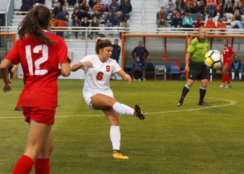 Kailee Coonan hitting stride at Syracuse with kicking, tackling and quickness