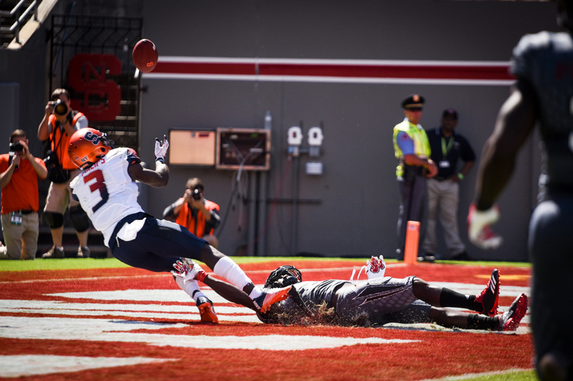 Syracuse senior Ervin Philips named ACC Receiver of the Week