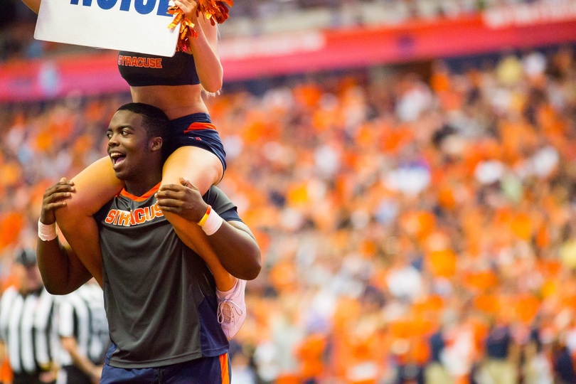 Bilal Vaughn defied ‘gender norms’ to become a Syracuse cheerleader