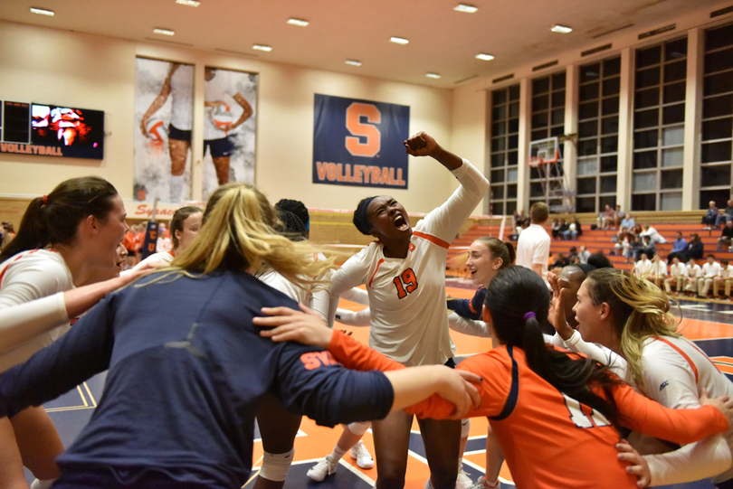 Gallery: Syracuse sweeps Clemson out of the Women&#8217;s Building