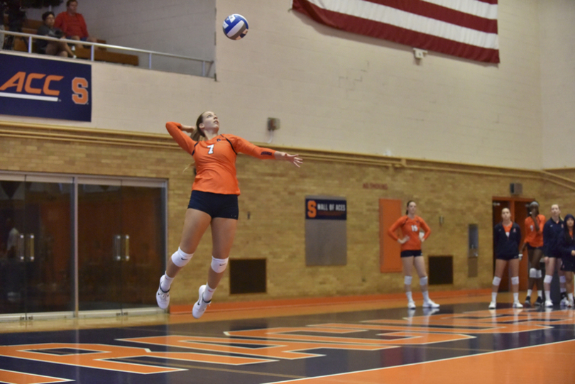 Syracuse wins fifth straight with 3-set sweep over Boston College