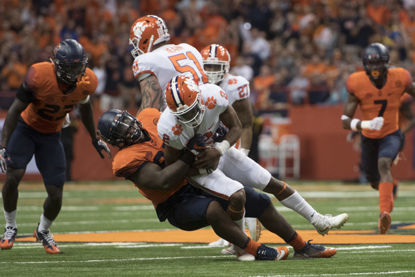 Defensive lineman Chris Slayton at the core of Syracuse’s improved defense