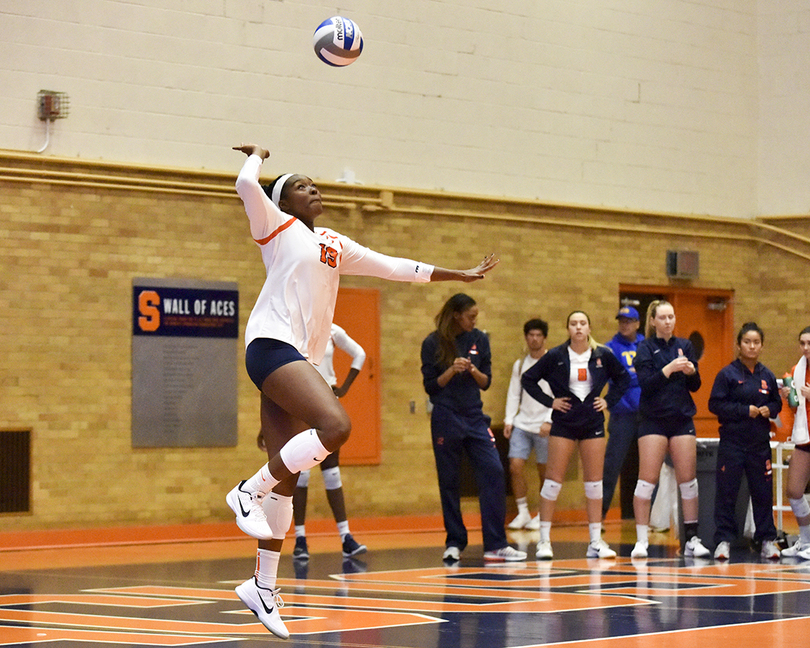 Ebangwese fueling Syracuse’s success with spirit and energy