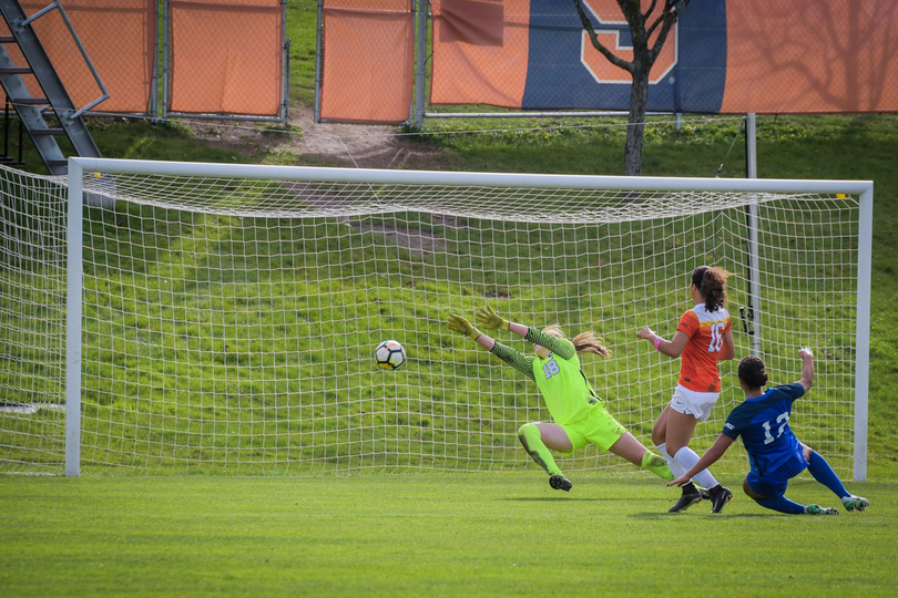 Syracuse struggles to stop Duke&#8217;s offensive pressure in 2-0 loss