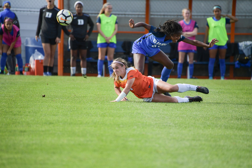 Syracuse tries switching formation to combat No. 4 Duke in 2-0 loss