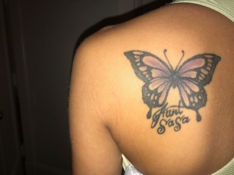 SU senior’s purple butterfly tattoo marks a promise to never drink and drive