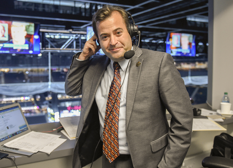 Former Syracuse University student Dan D’Uva delivers in radio role for Las Vegas Golden Knights