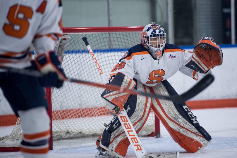 Abbey Miller steps up for Syracuse, holds Penn State in 2-2 tie