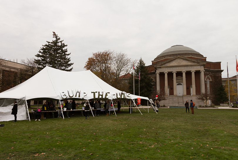 Was Syracuse University’s ‘Bump the Mumps’ event an example of proactive education or campus-wide poisoning?