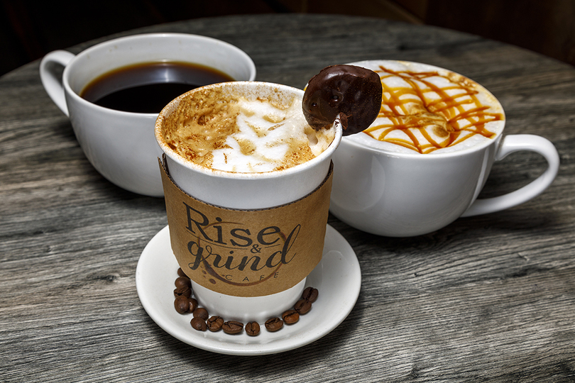 Rise &#038; Grind Cafe offers specialty drinks and relaxed vibes