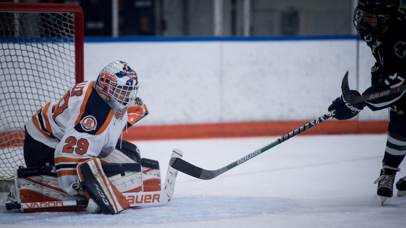 Abbey Miller&#8217;s career day spoiled by lack of execution in Syracuse&#8217;s 4-0 loss to Mercyhurst