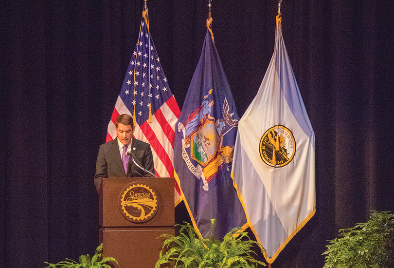 Mayor Ben Walsh addresses fiscal crisis, economic development plans in ‘state of the city’ speech