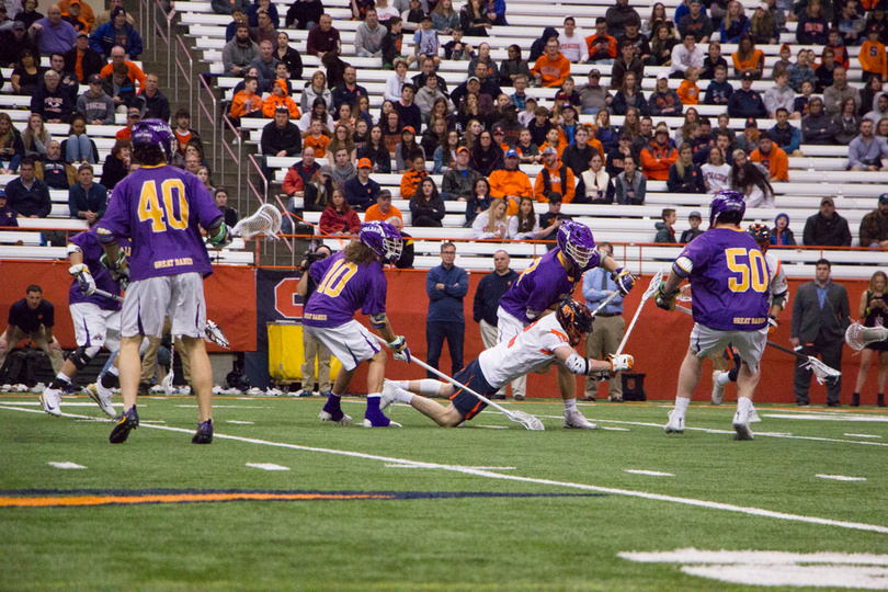 No. 7 Syracuse musters 3 goals in historically bad offensive outing, loses 15-3 to No. 4 Albany