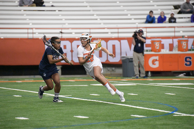 Fresh legs, multiple lines the key to Syracuse’s strong play in the midfield