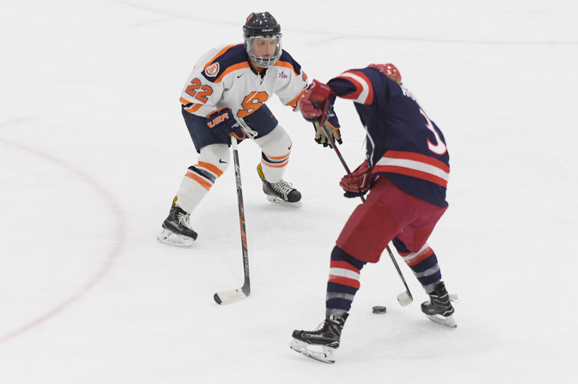 Syracuse unable to bounce back after early goal to No. 9 Robert Morris, loses 4-0