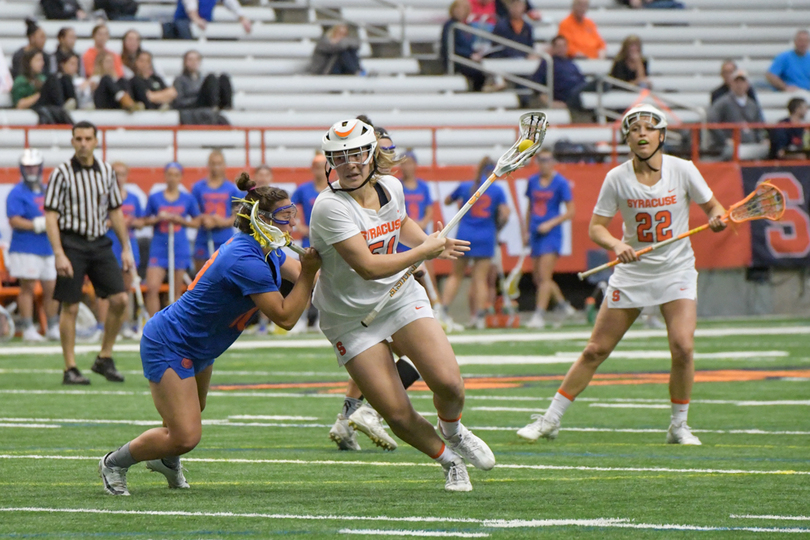 No. 8 Syracuse uses big 2nd-half run, low shooting to edge No. 4 Florida, 17-15