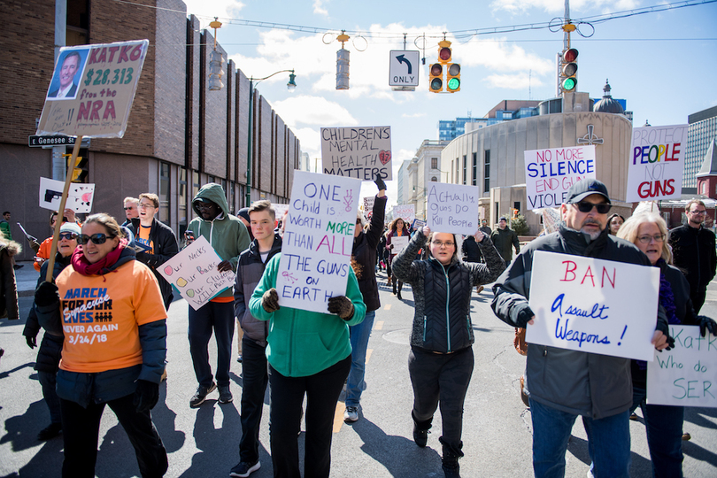 Gallery: Syracuse students protest gun violence at March for Our Lives rally