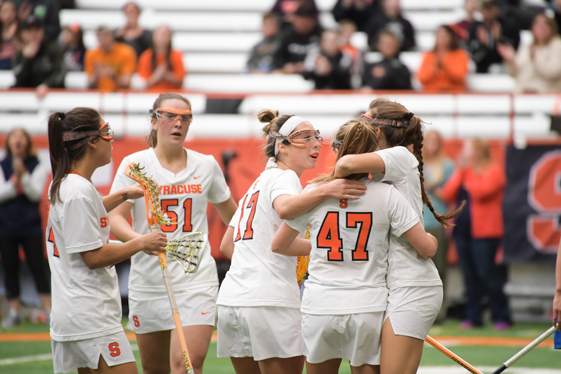 Emily Hawryschuk scores overtime game winner in career day to lead SU over Loyola, 12-11