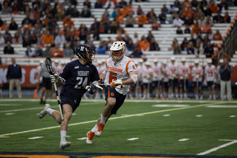 No. 8 Syracuse puts the clamps on Hobart, 11-4