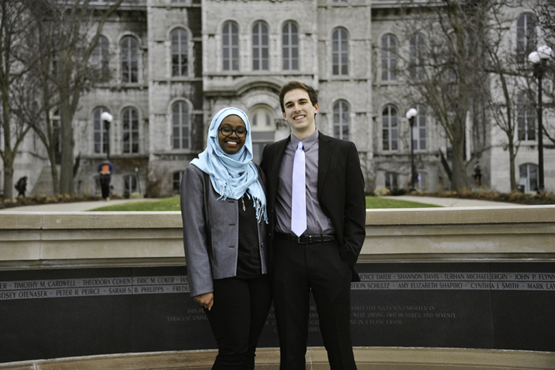 Transcript: Student Association hopefuls Ghufran Salih and Kyle Rosenblum sit down with The Daily Orange Editorial Board