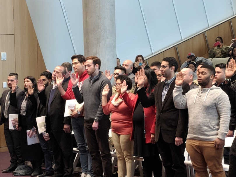 Dozens of residents become U.S. citizens at Syracuse University ceremony