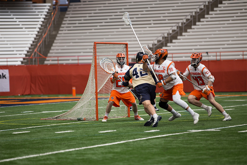 Navy ekes out 13-12 win over Syracuse on back of transition goals