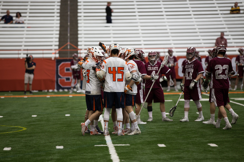 SU makes final statement in 17-5 dismantling of Colgate prior to Selection Sunday