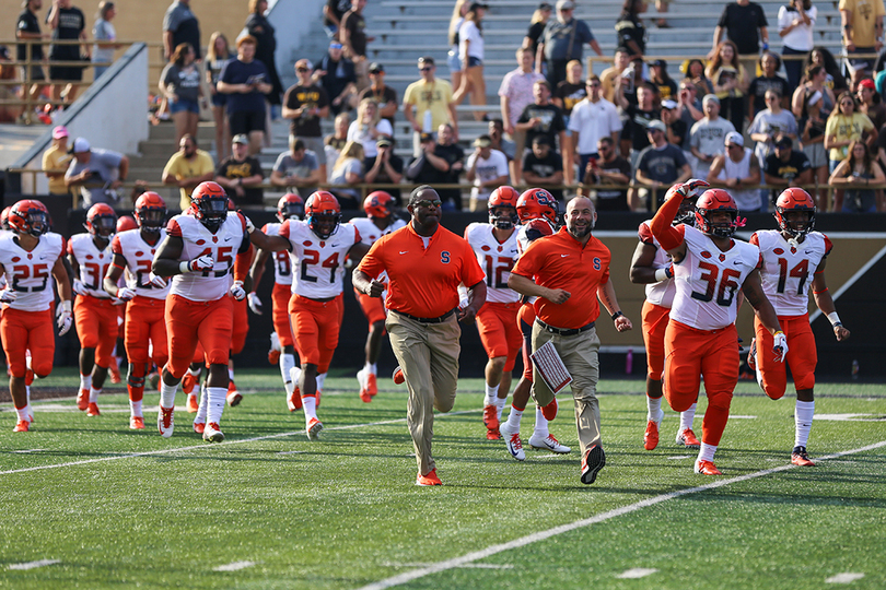 Visuals from Syracuse’s 55-42 seasoning opening victory at Western Michigan