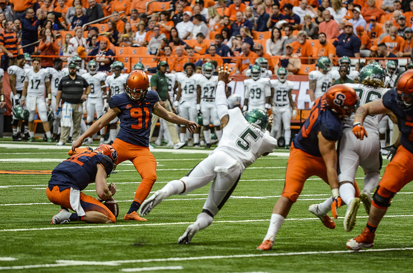 Andre Szmyt ‘came out of nowhere’ to become Syracuse’s starting kicker