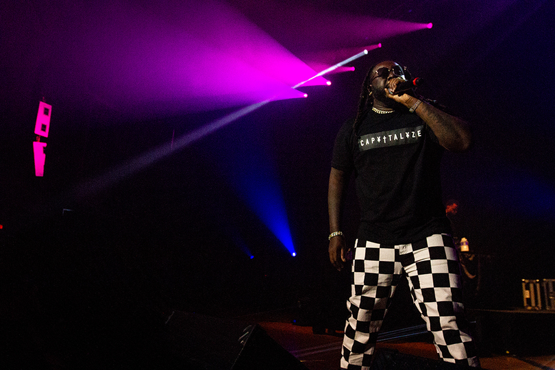 T-Pain worked the crowd with hits, remixes at Greek Freak