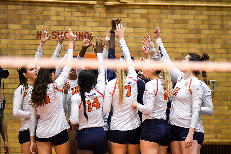 Polina Shemanova leads way with 21 kills as SU defeats Wake Forest 3-1