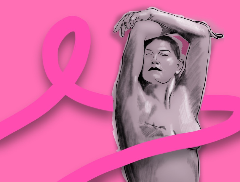 Breast cancer exhibition by Newhouse professor aims to give survivors a voice, hope