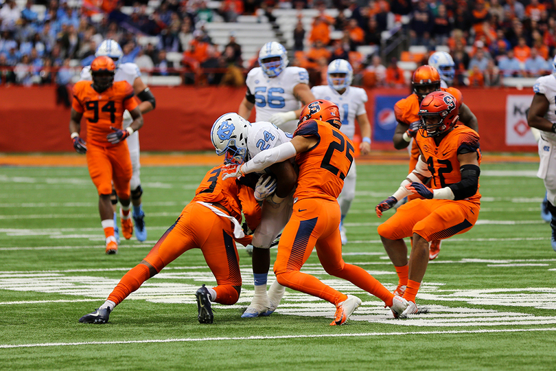 Syracuse’s defense makes the critical stops in 40-37 double-overtime win against UNC