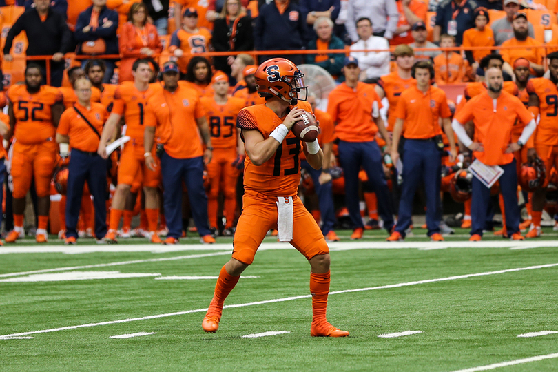 Tommy DeVito leads Syracuse out of abyss in 40-37 win over North Carolina