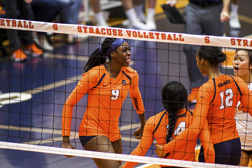 After nearly quitting, Christina Oyawale uses volleyball to form legacy