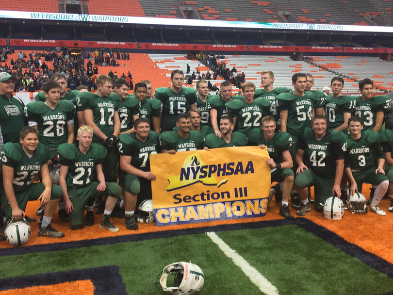 Weedsport runs its way to the Section III 8-man title