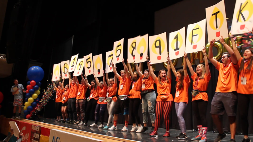 Video: OttoTHON fundraised $195,758.91 for Upstate Golisano Children’s Hospital