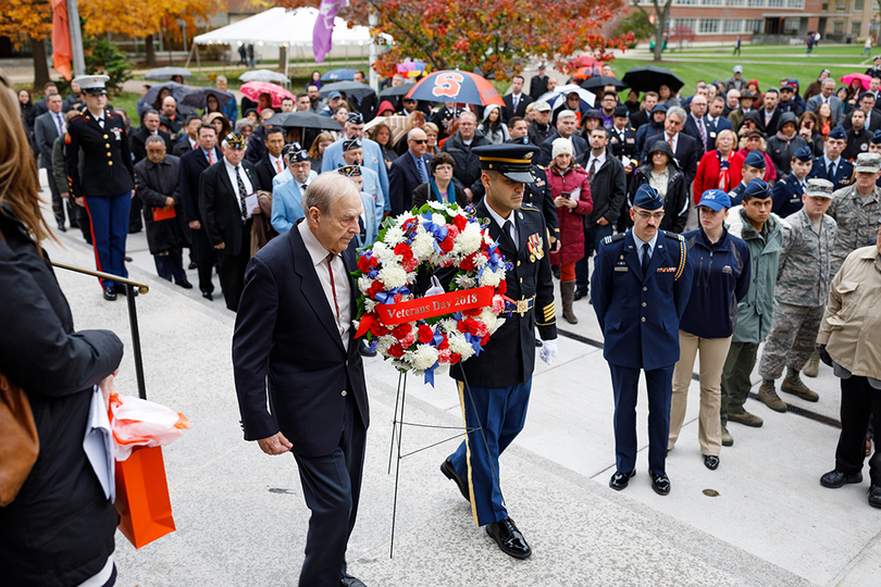 SU honors veterans at Hendricks Chapel ceremony