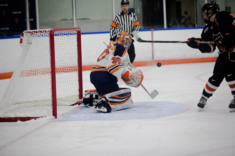 Syracuse kills 5-on-3 Princeton power play late to preserve 1-1 tie