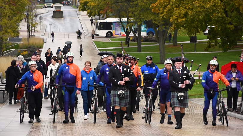 Video: Lockerbie cyclist, Colin Dorrance, reflects on 3,238-mile journey